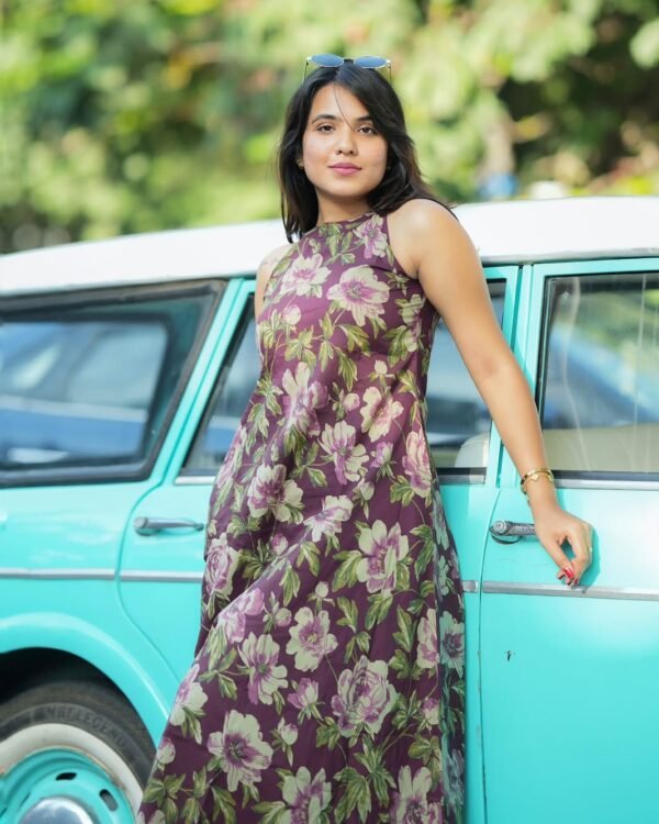 Whispering Vines Cotton Co-ord (With 2 side pockets)