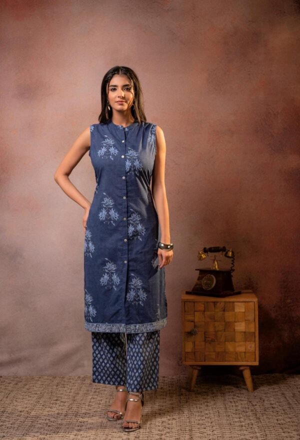 Midnight Bloom Pure Cotton Co-ord